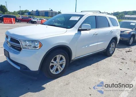 2013 Dodge Durango Crew из США, поврежденный, VIN 1C4RDJDG3DC667304